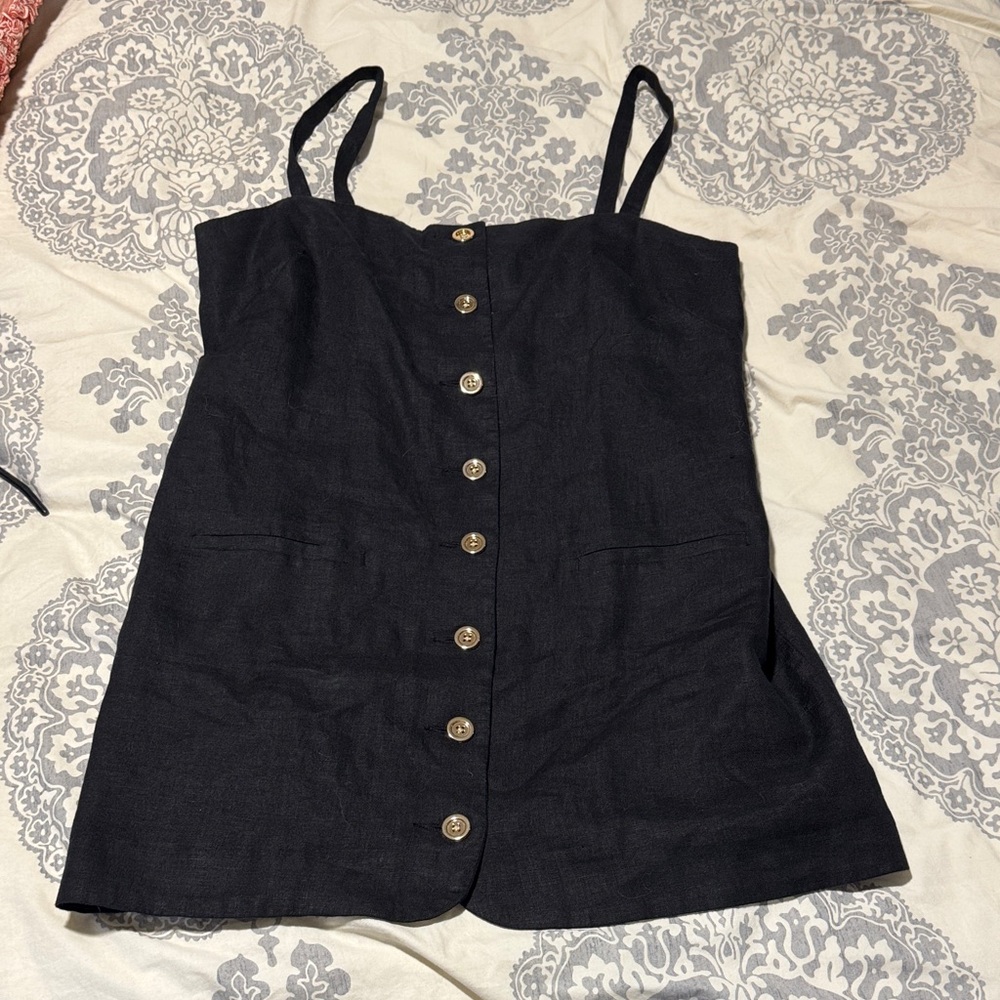 J. Crew Black Sleeveless Dress